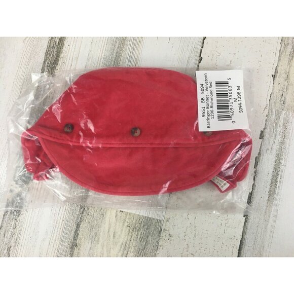 The Beaufort Bonnet Company Barringer Bonnet Red Velveteen Baby Boys M 9 to 24 M - Picture 9 of 10